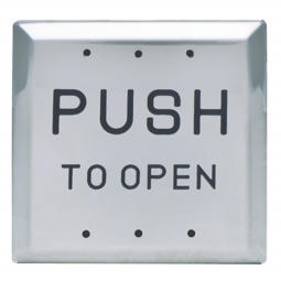 SDC 6 X 6 Square Push Plate Switches